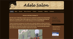 Desktop Screenshot of adele-salon.com